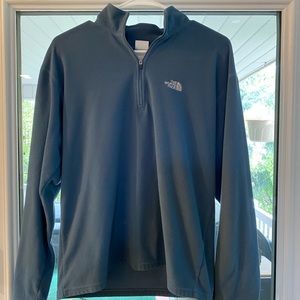 Quarter Zip Mock Neck North Face Pullover